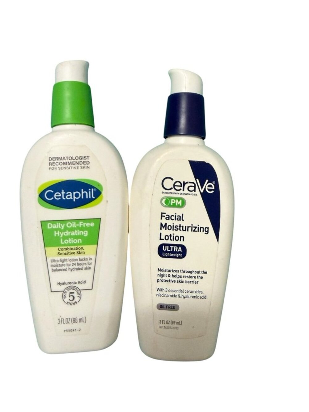 CeraVe PM Facial Moisturizing Lotion bungle mix brand